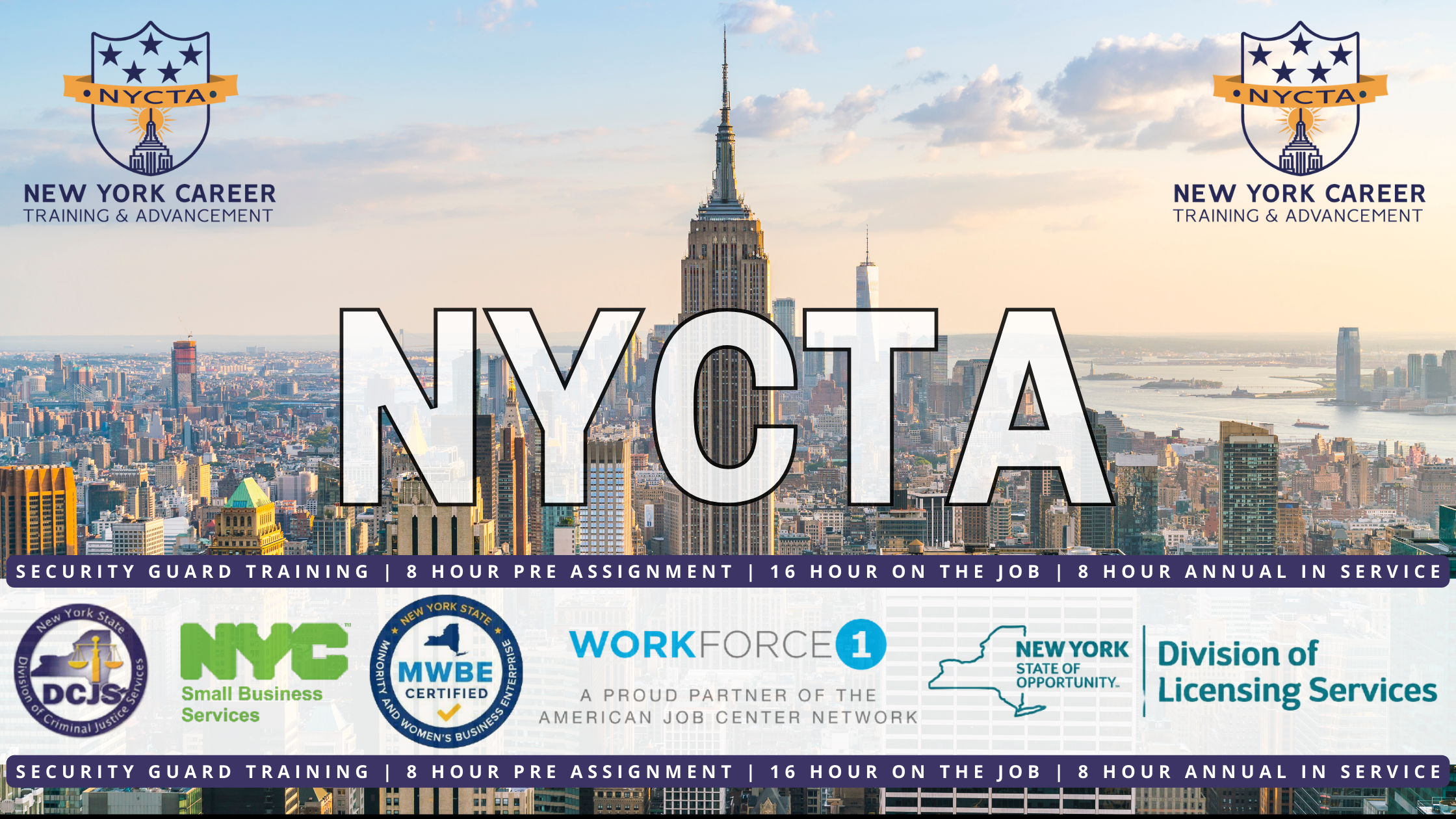 Screenshot of NYCTA website