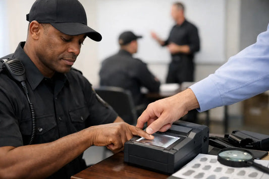 NY Security Guard Training With Fingerprinting